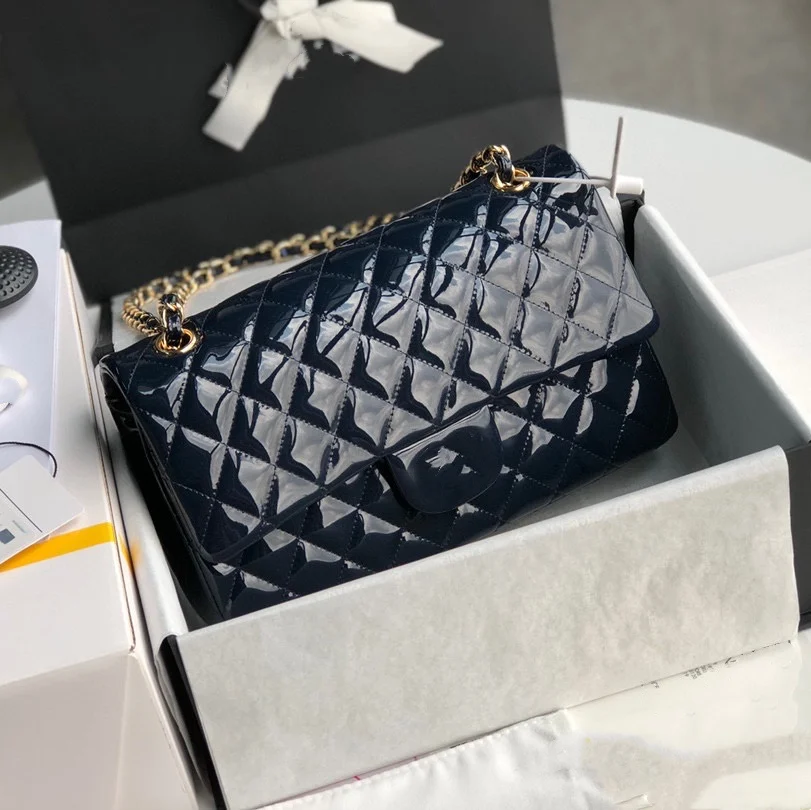 Новинка 2021 модная Высококачественная сумка-мессенджер из лакированной кожи 100%