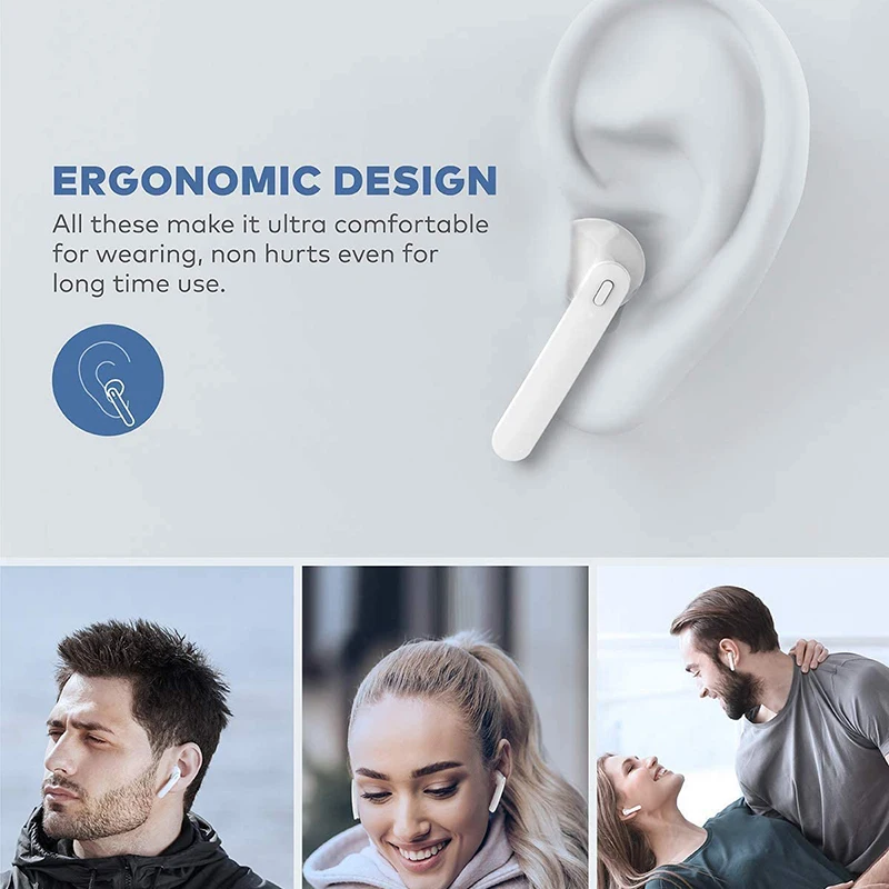 Bluetooth 5 0 Wireless Headsets Bluetooth Headphones 3D Stereo Ups Auto Pairing for Earphone Samsung Apple Android