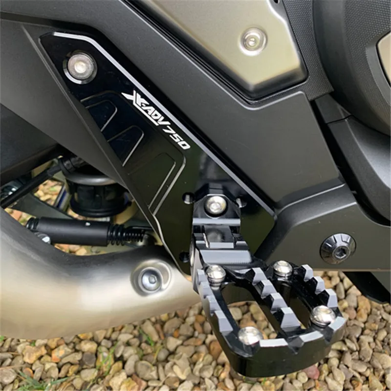 Motorcycle Accessories Folding Rear Foot Pegs Footrest Passenger For HONDA X-ADV 750 X ADV 750 XADV750 XADV