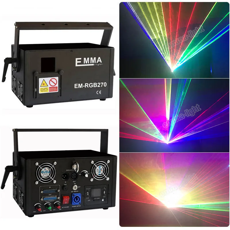 Новый роскошный лазерный rgb проектор 5 Вт R &amp G B DJ светильник для дискотеки сцена