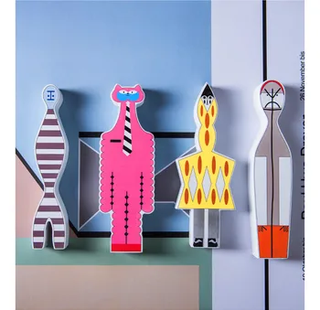 

Abstract Doll Figurine Crafts Color Cartoon Home Decoration Accessories Simple
