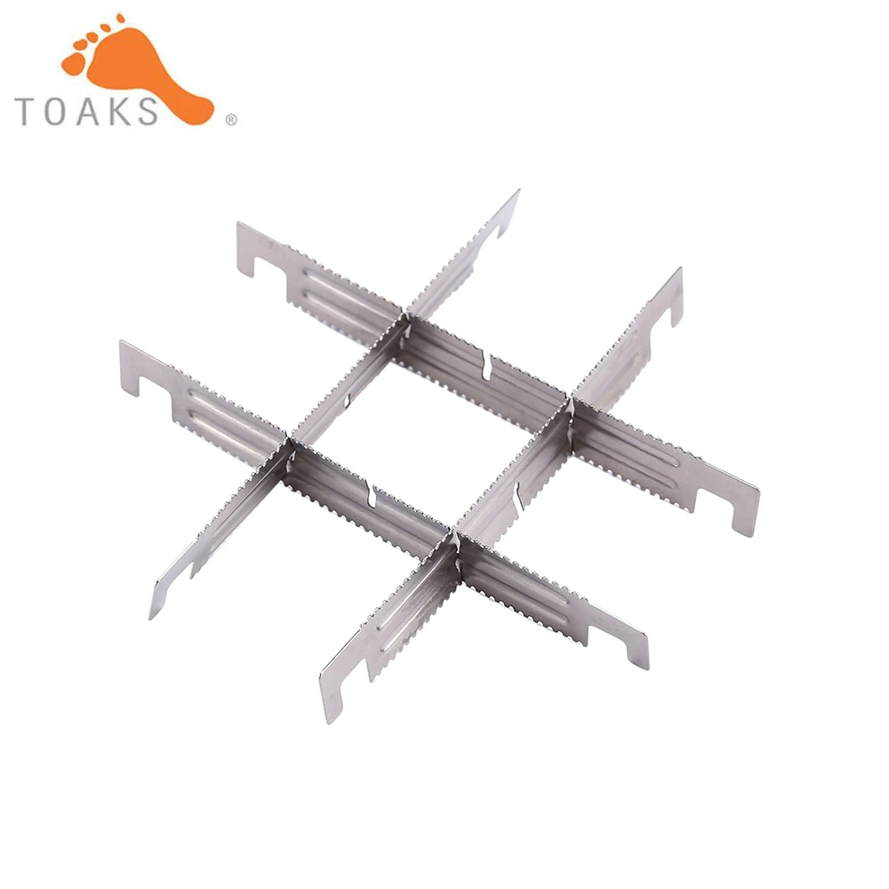 Estufa De Alcohol De Titanio TOAKS TiStand Soporte Doble Y
