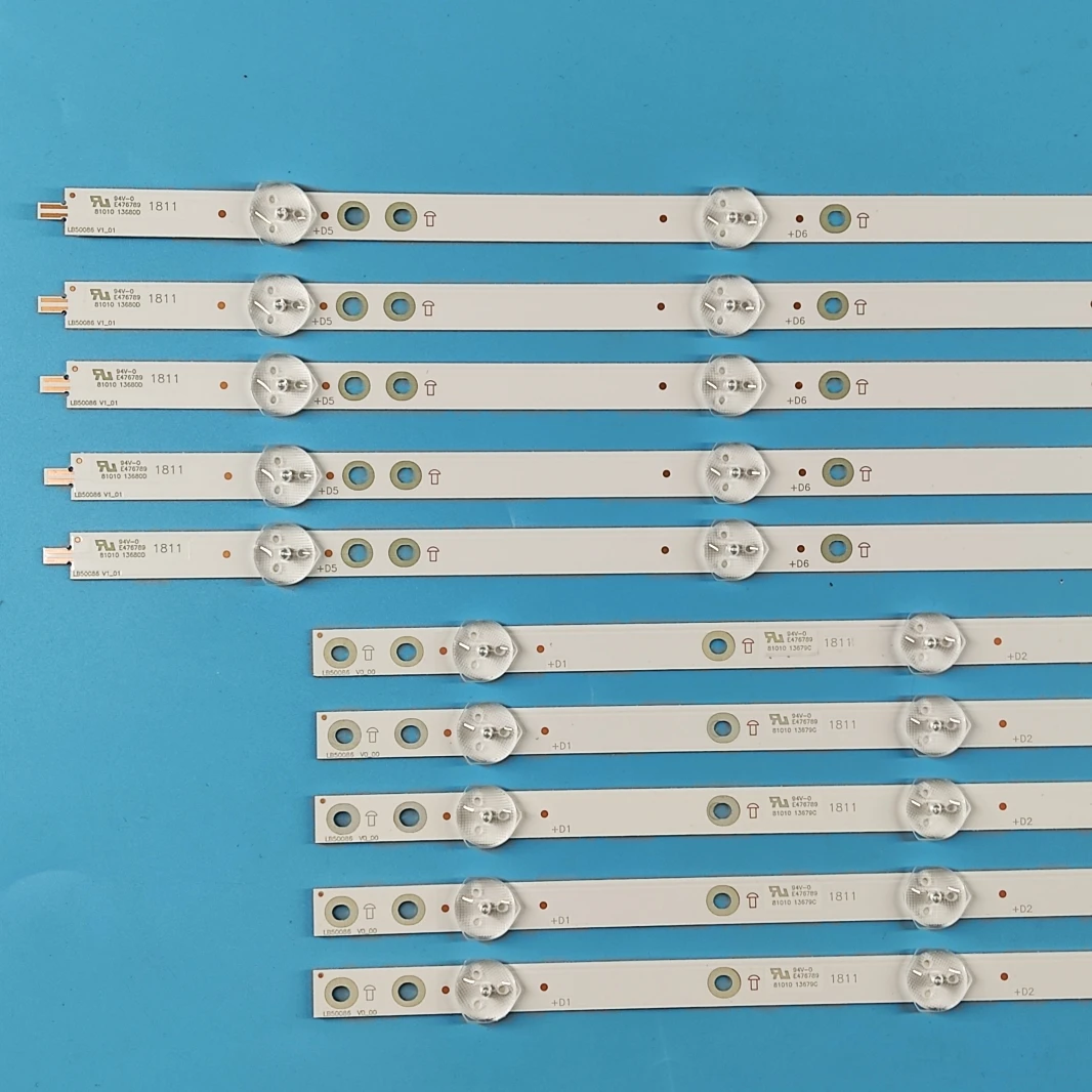 empurrador de luz, 10 peças, pus7201, 50pus6753,