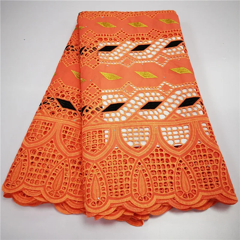 Швейцарская кружевная ткань 5 ярдов 2020 последняя сухая вышивка африканская из 100%