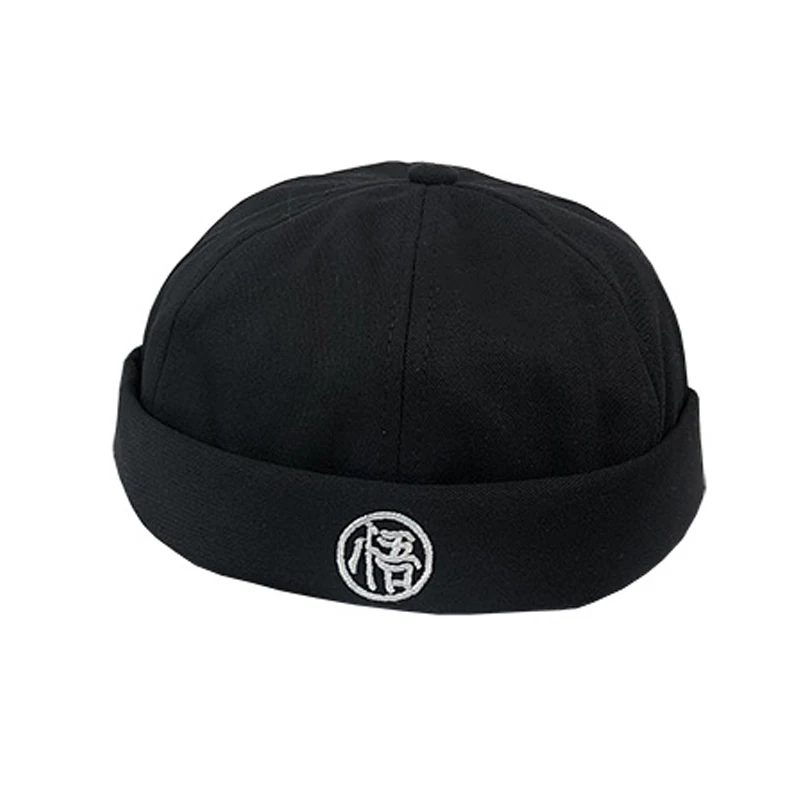 JNKET шляпы весна-осень вышивка Skullcap Beanies шляпа хип-хоп тыква шляпа Складная портативная шляпа с полями шляпа моряка