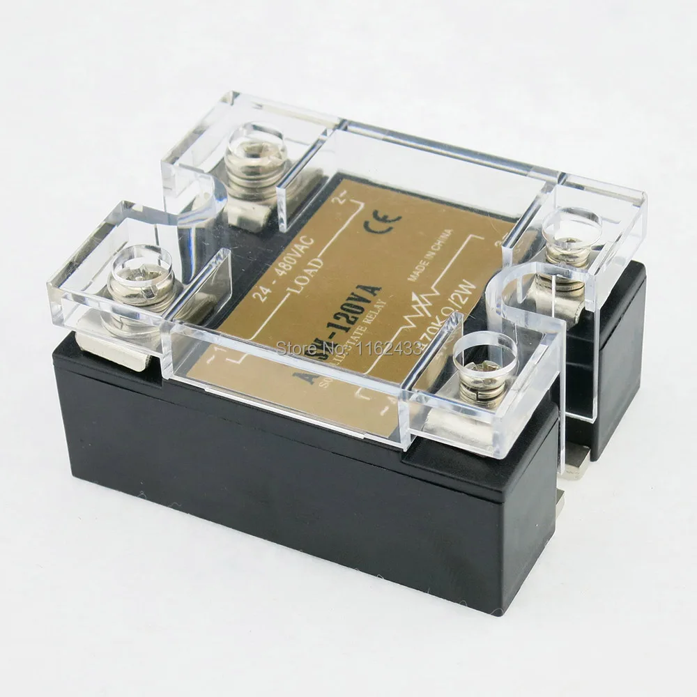 

ASH-120VA single phase resistance to AC 120A 480VAC solid state voltage regulator 120VA SSR