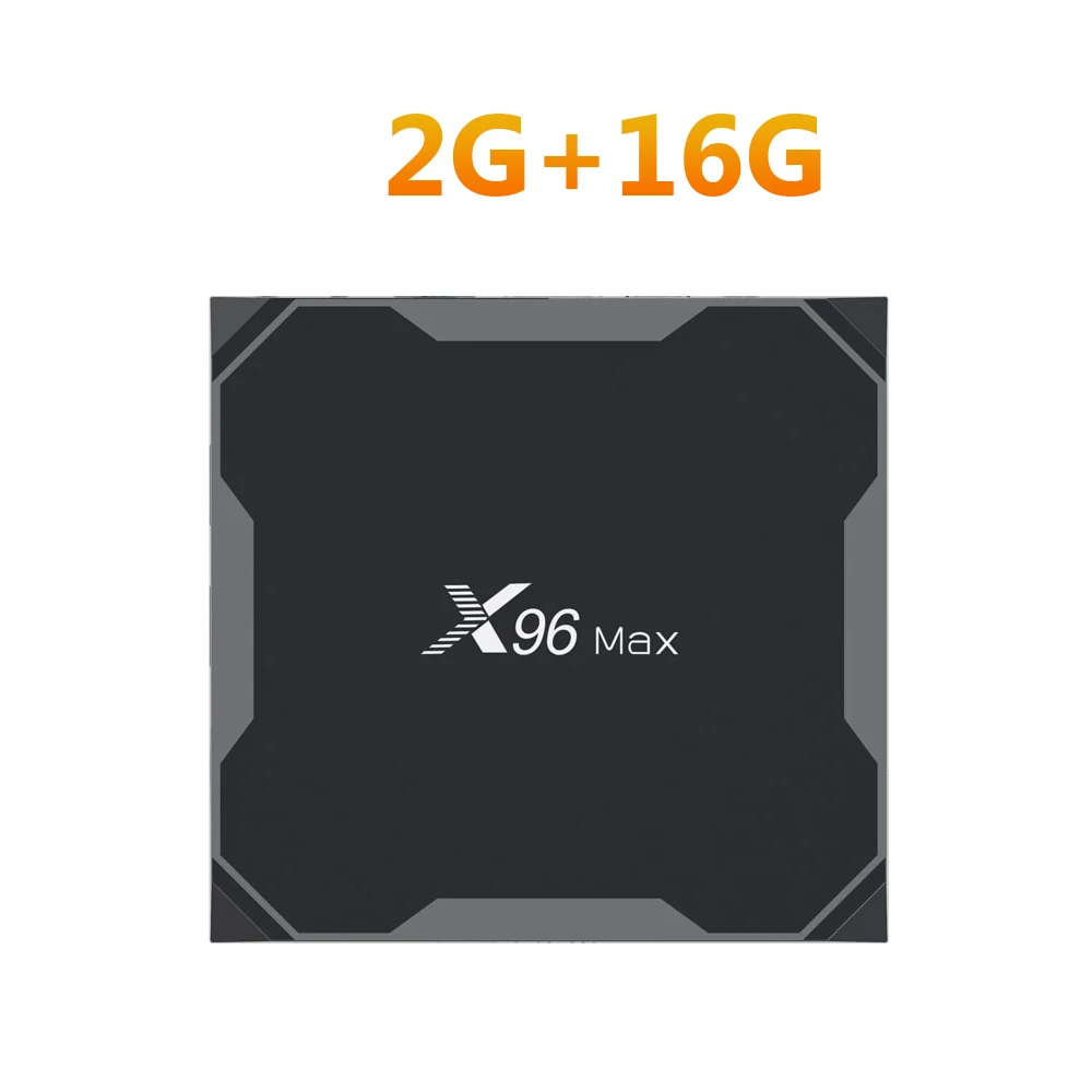2G 16G X96 Max tv Box Android 9,0 S905X2 Smart 4K сетевая приставка медиаплеер 4 Гб ОЗУ 64 Гб ПЗУ X96 - Цвет: 2G 16G