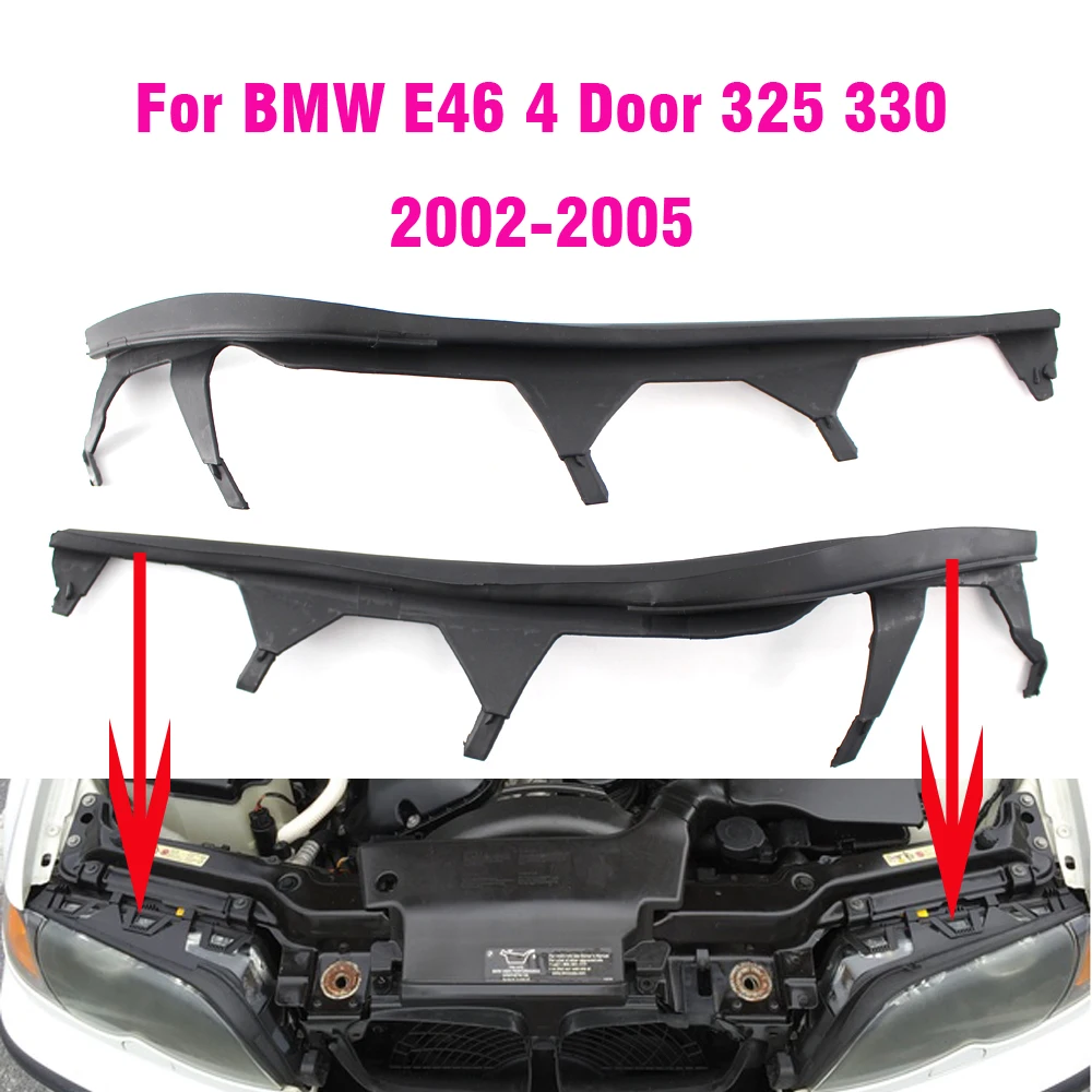 

Уплотнительная лента для передней фары BMW E46 325I 2002-2005 63126921859 63126921860