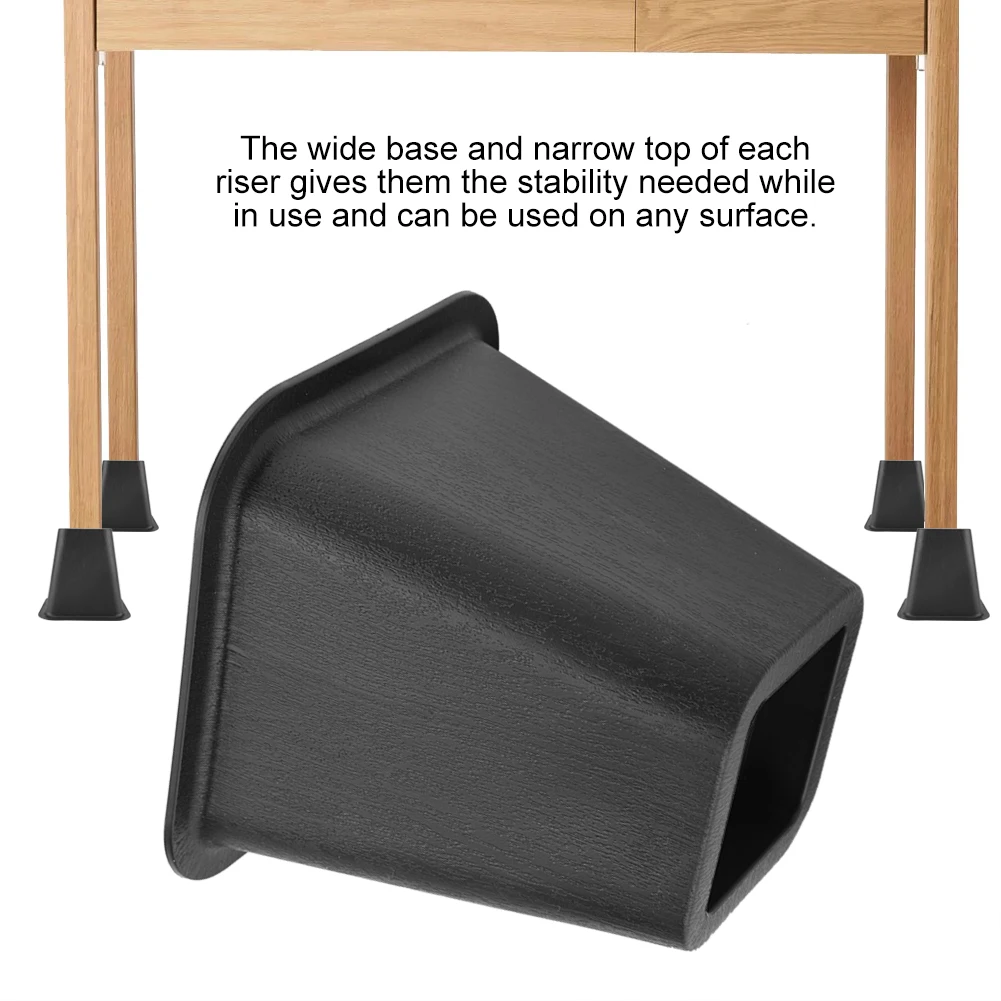 Total Load 500kg Furniture Raisers Set Of 4 For Bed Risers Chair Desk Table Wood Floor Feet Protectors Furniture Risers Furniture Accessories Aliexpress