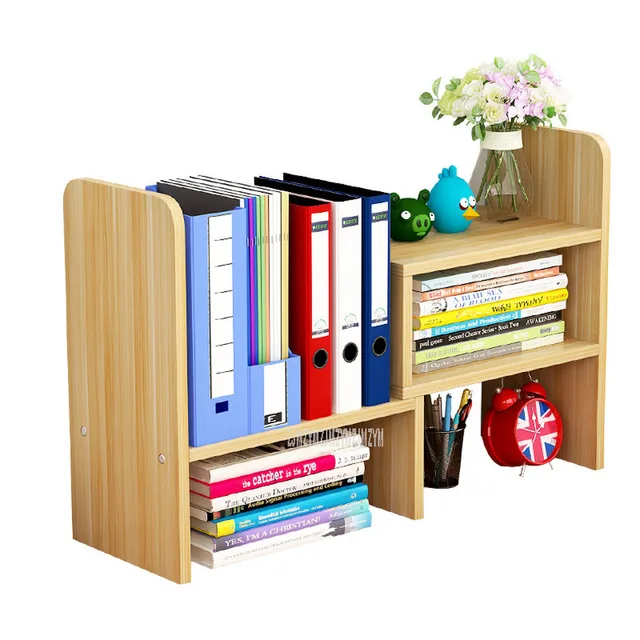 Desktop Bookshelf Storage Shelf Rack Storage Bookshelf On Table Modern Table Desktop Bookcase Save Space For Students Children Aliexpress