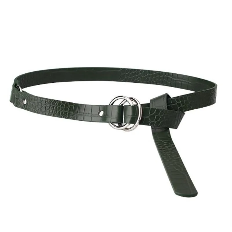 

Jeans Women Belt Fashion Design Female Metal Buckle Waist Band PU Strap Quality Cummerbund Waistband Girl Dress