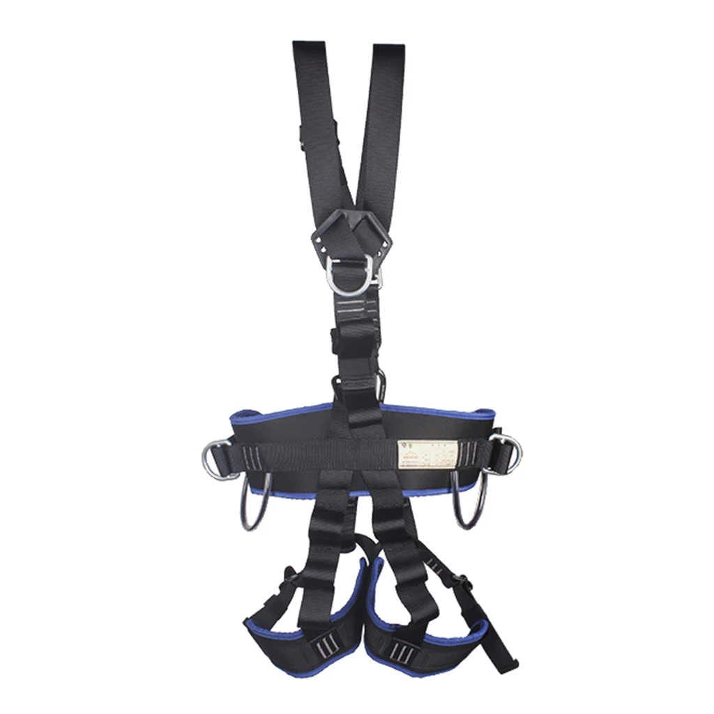 

Outdoor Tree Rock Climbing Rappelling Full Body Safety Harness