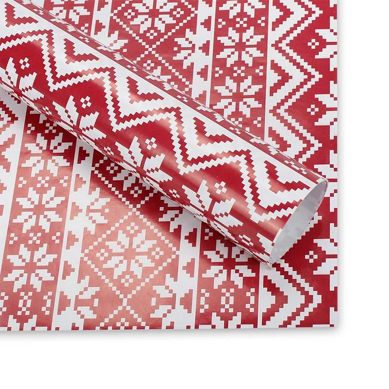 Gift box wrapping paper 50 × 70cm Chinese pattern birthday party decoration Christmas and Spring Festival home decor packaging