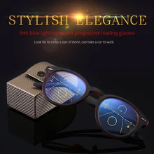 KINZUO Multi-focus reading glasses Old man glasses special eye protection Diopter+1.0+1.5+2.0+2.5+3.0+3.5+4.0 18157duojiao