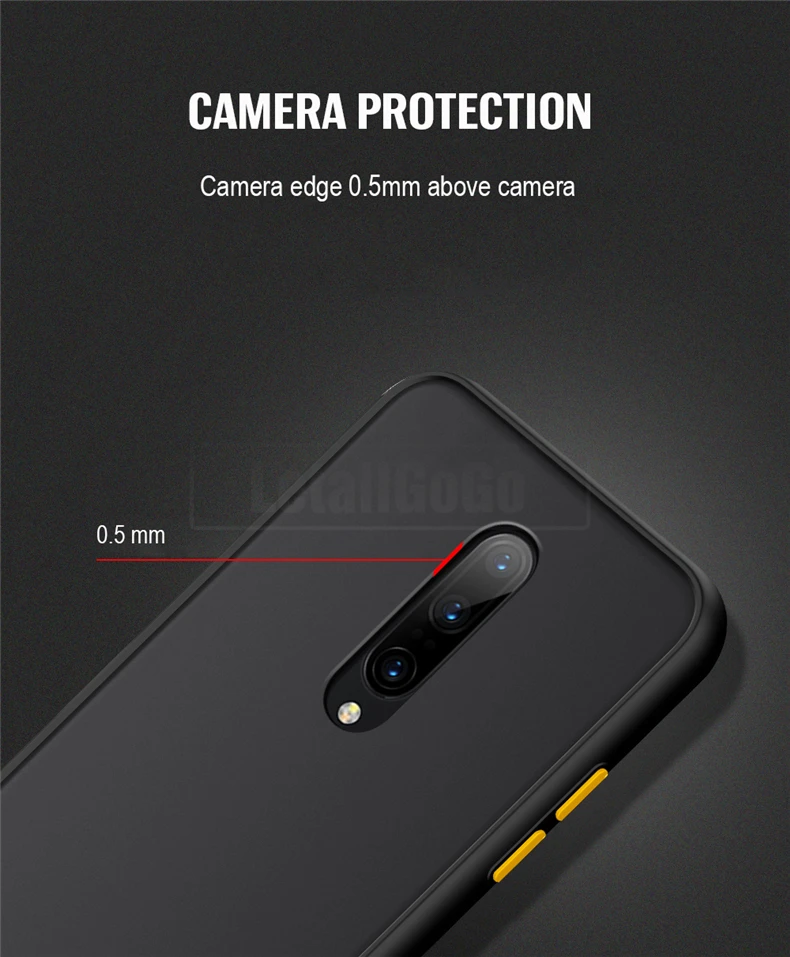 Матовый сенсорный чехол для телефона для Oneplus 7 Pro чехол силиконовая задняя крышка для One Plus 7 Pro Силиконовый противоударный чехол