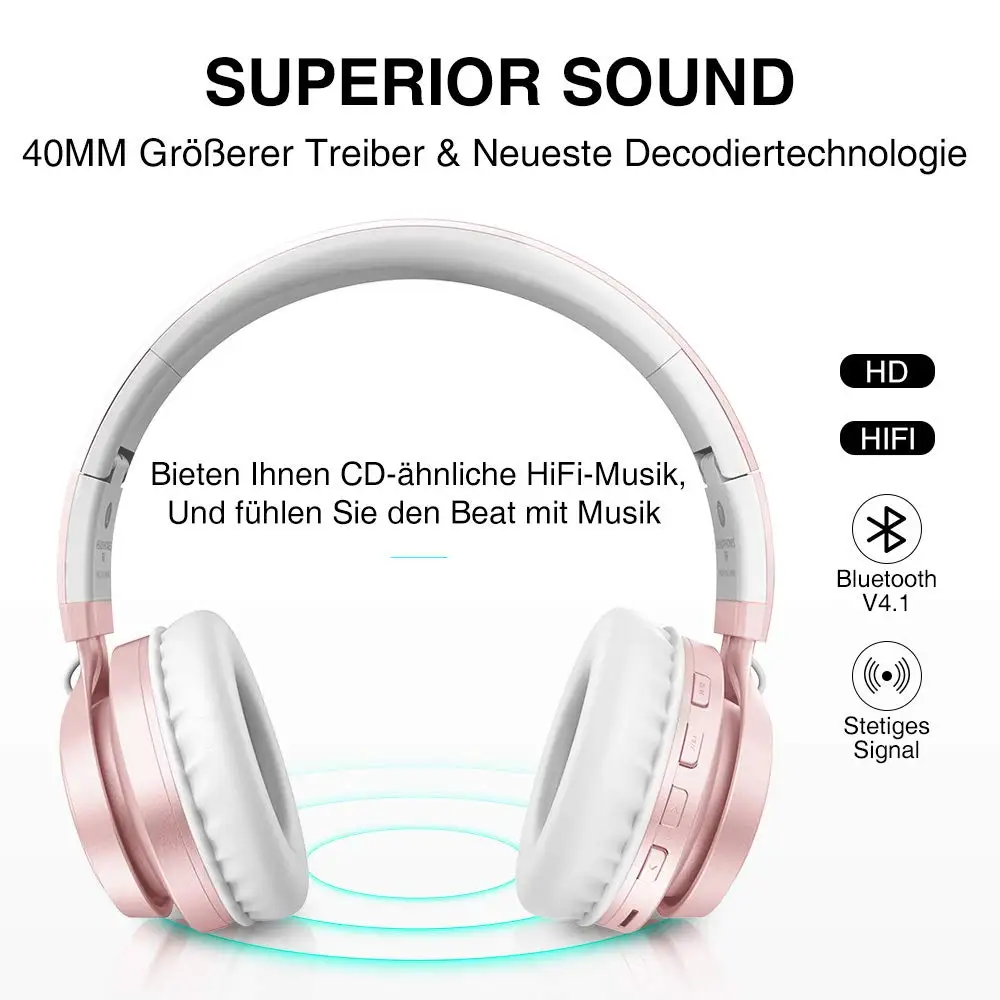 Беспроводные Bluetooth наушники PICUN стереонаушники с микрофоном свободные руки для