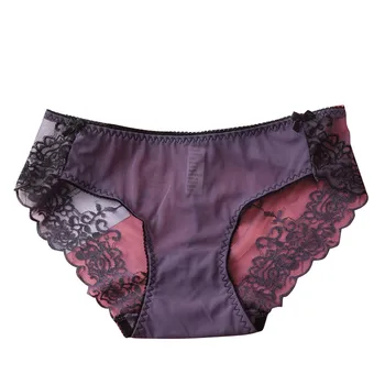 

Women Pantie Sexy Lace Knicker High Elastic Embroidery Yarn Underpants Underwear Women's Sexy Panties 2020 New Bragas Slipje #GM