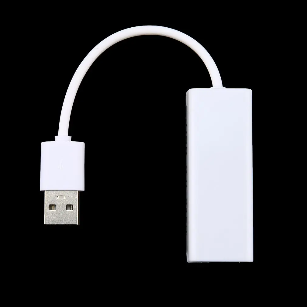 1 шт. Горячая по всему миру 100 Мб USB 1,1 для быстрой Ethernet 10/100 RJ45 сетевой адаптер LAN Карта ключ