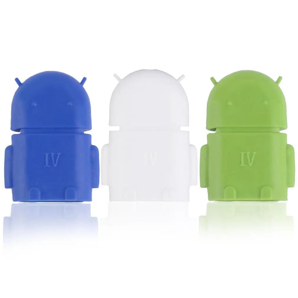 1 шт. Робот микро USB к USB 2,0 OTG адаптер конвертер для Android телефона планшета