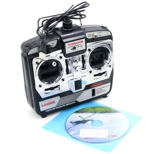 JTL-0904A  6CH RC Flight Simulator Support Realflight G7 Phoenix 5.0 XTR Remote Control Helicopter Fixed-wing Drone (MODE1) 2