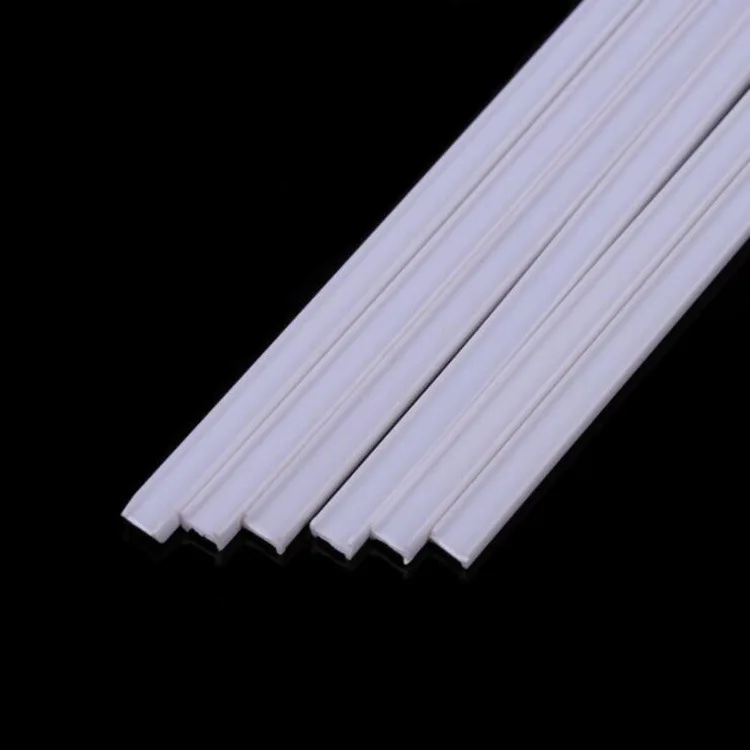  DIY Sand Table Model Material ABS Bar I-Shaped Rod Model Transformation I-Shaped Length 25 Cm 5 PCs