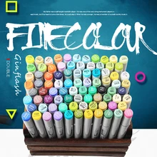 1 шт. эскиз цветной маркер ручка тонкий цвет архитектура на спиртовой основе искусство Маркеры цвета набор манга Рисование маркером