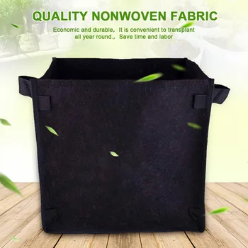 

Newly Fabric Raised Planting Bed Thicken Non-woven Square Plant Flower Tree Planting Grow Bag VA88