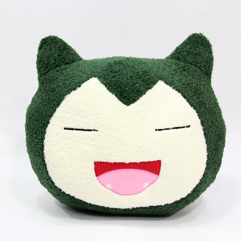 Такара Tomy Покемон Смайлик Смех Snorlax Подушка PP Хлопок плюшевая кукла игрушки милые