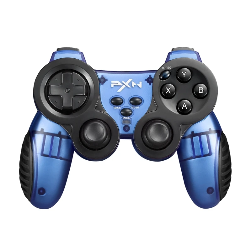 Blue FFYY-Pxn 2902 2,4G беспроводной игровой контроллер Joypad геймпад для Android Phone/Pc/Ps3/Tv Box джойстик - Цвет: Blue