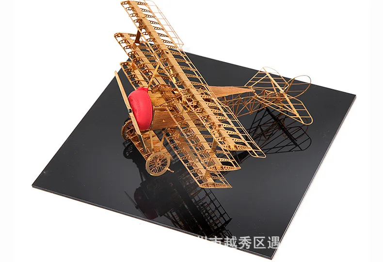 Hong Kong Zoyo3d головоломка Золотой самолет авиационная модель полета Детская образовательная трехмерная головоломка игрушка Decoratio