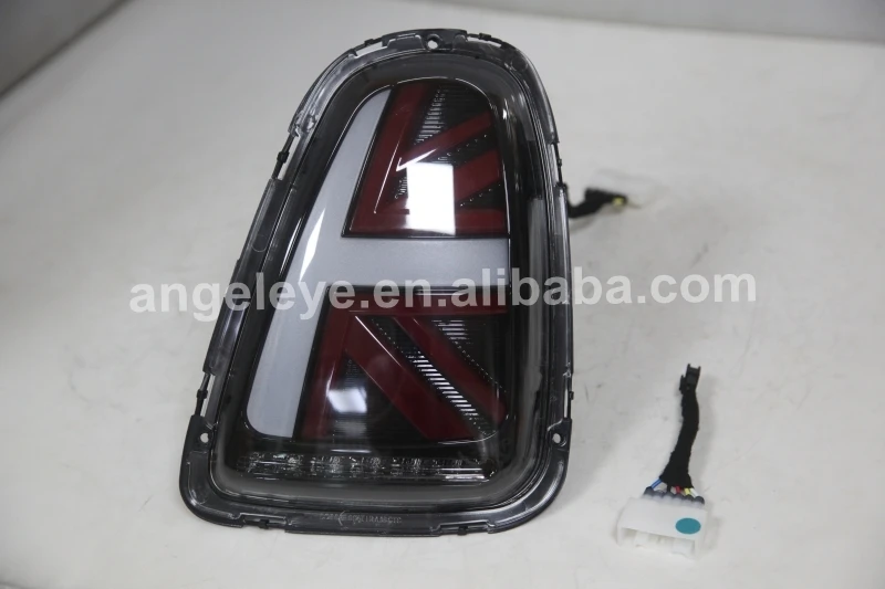 Для Mini Cooper Clubman R55 R56 R57 R58 светодиодный задний светильник 2007-2009/2010-2013 черный корпус прозрачные линзы TW