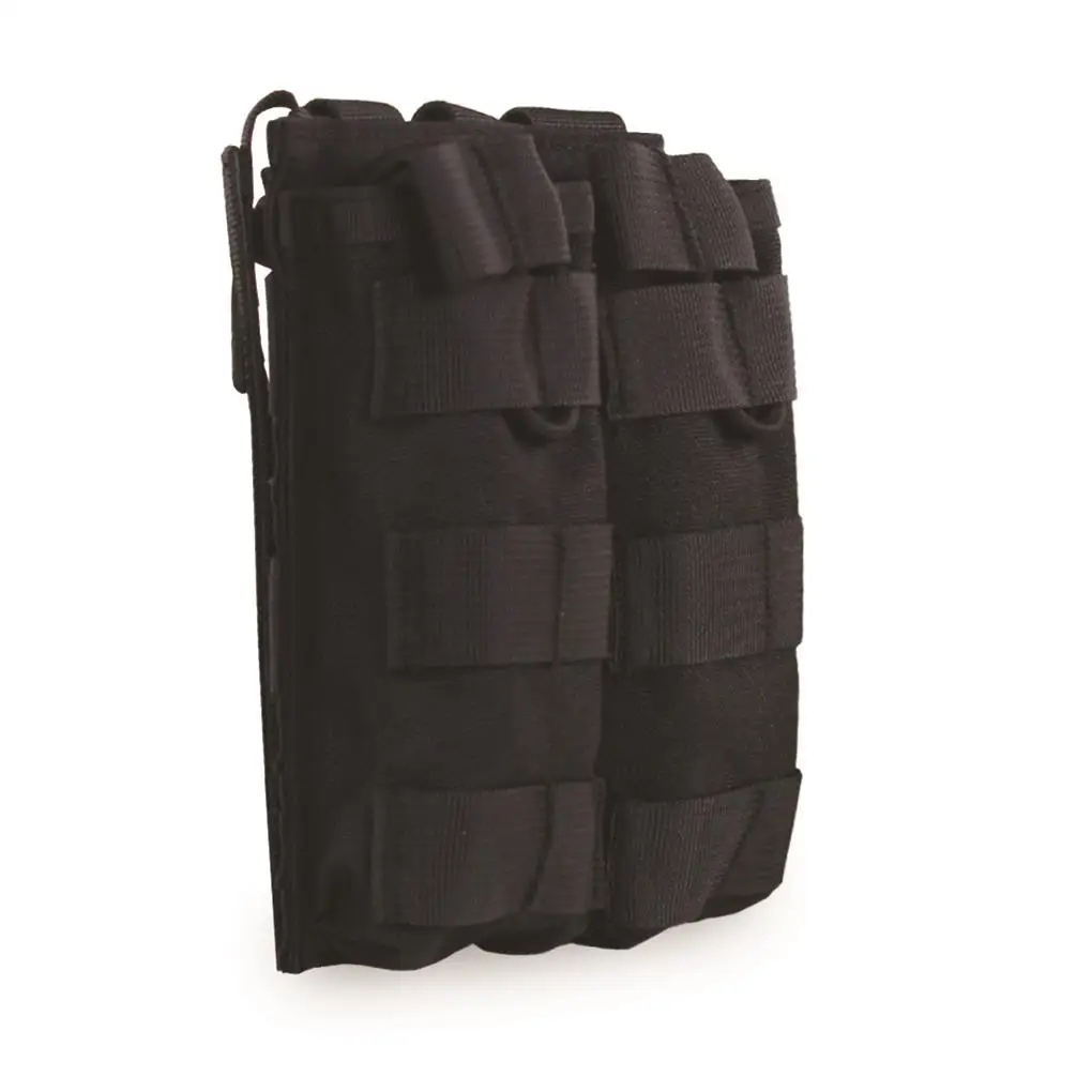 Molle Double Magazine Pouch Outdoor Tactical 1000D Nylon Utility Vest Airsoft Military Mag Pouch Paintball Gear