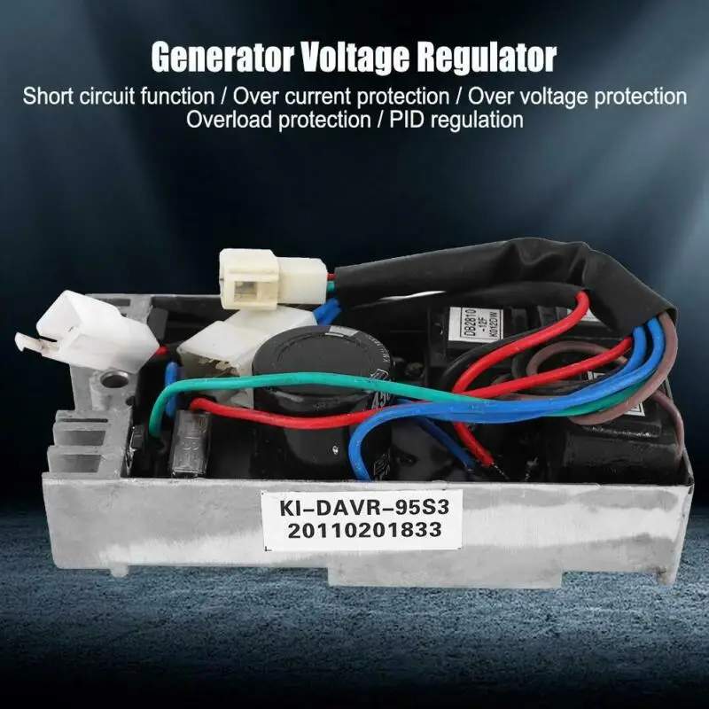 

Generator Regulator For 8.5/9.5kW Voltage Protection AVR KI-DAVR 95S3 Equipment