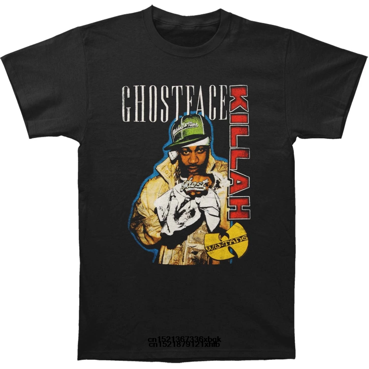 Lucu T Shirt Pria Baru Tshirt Ghostface 