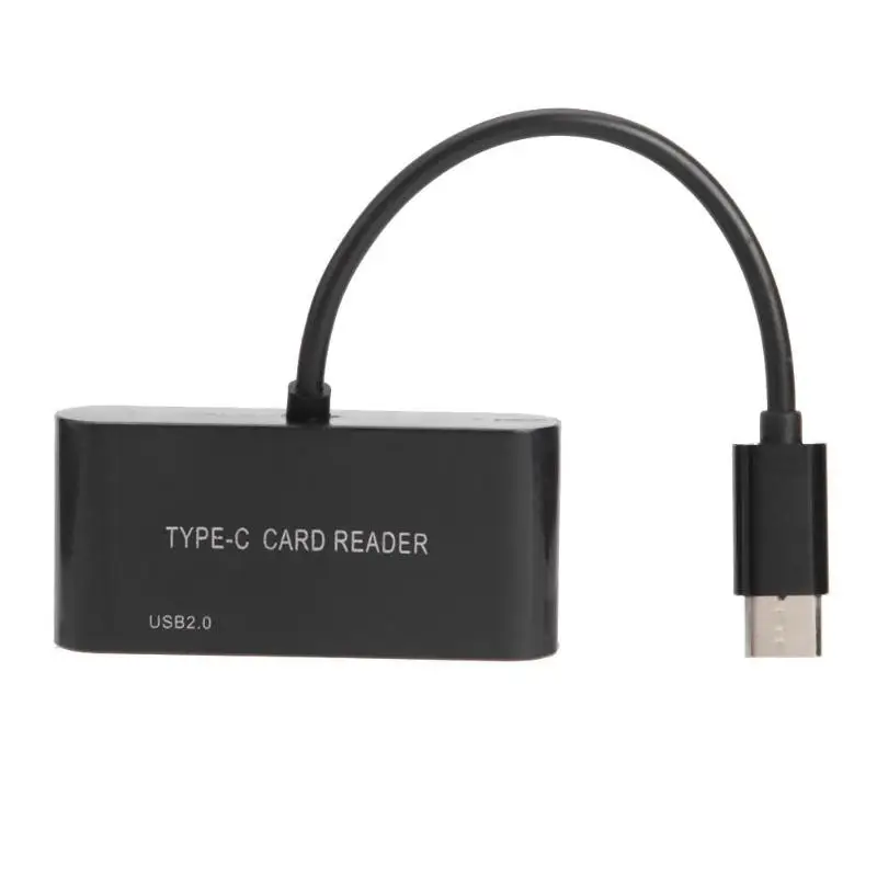 3 в 1 type C к USB 2,0 TF устройство для чтения карт памяти OTG концентратор адаптер для Macbook для телефона область применения Мышь Клавиатура