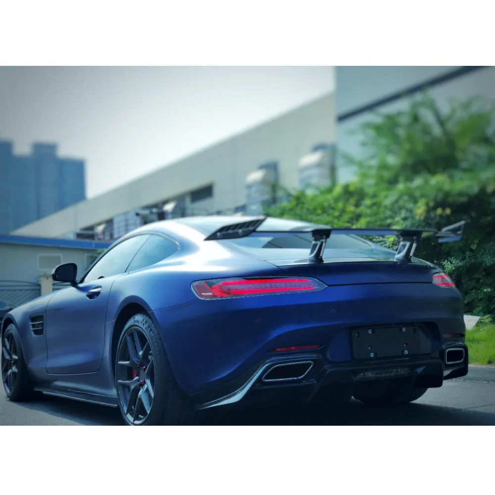 Задний спойлер багажника из углеродного волокна, крыло для Mercedes-Benz AMG GTS