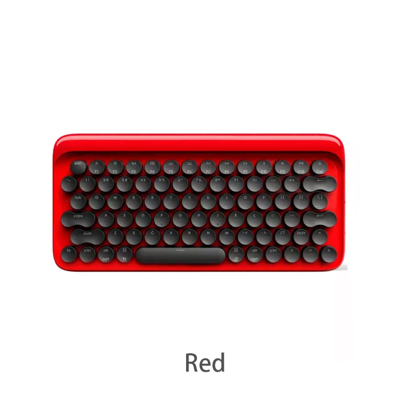 Red Keyboard Xiaomi Mijia LOFREE Bluetooth Беспроводная механическая клавиатура 79 клавишная клавиатура мышь 2,4G/Bluetooth двухрежимный Многофункциональный - Цвет: Red Keyboard
