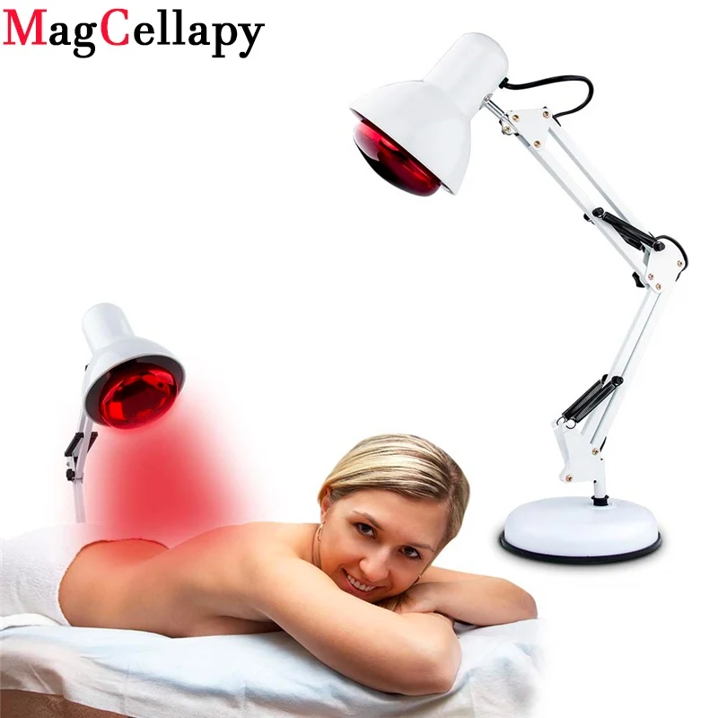 Discount  Near Infrared Light Therapy Red Light Massage Heating Lamp for Improve Sleep Joint Arthritis Muscle