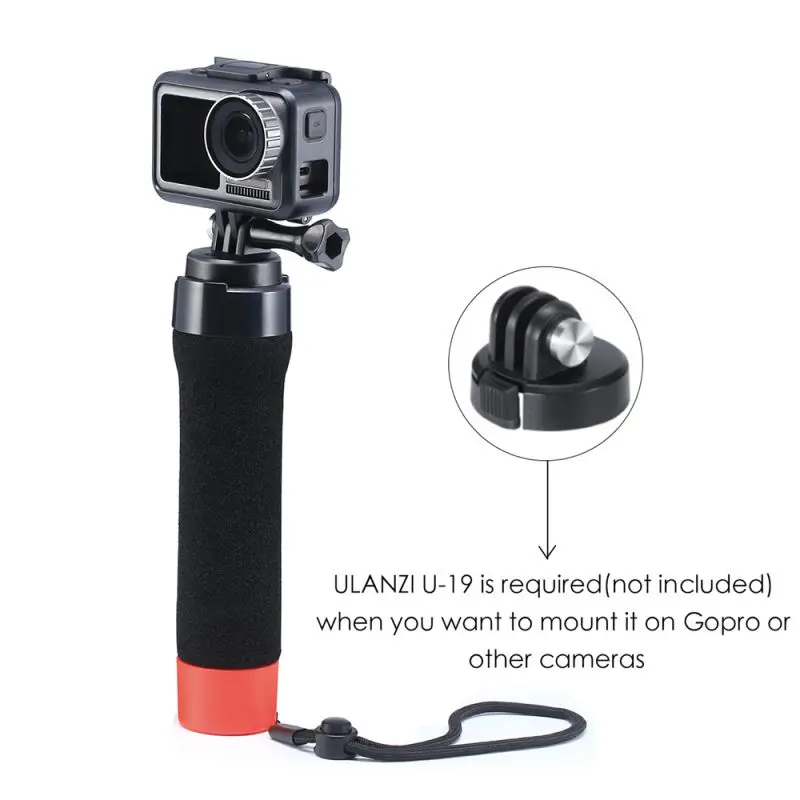 Водонепроницаемый плавающий ручной захват для экшн-камер GoPro OSMO ручка для дайвинга монопод