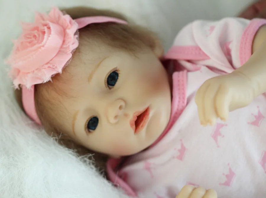 22 дюйма каваи 55 дюймов силиконовые куклы reborn baby reborn реалистичные игрушки для новорожденных, игрушки для младенцев, подарок на день рождения