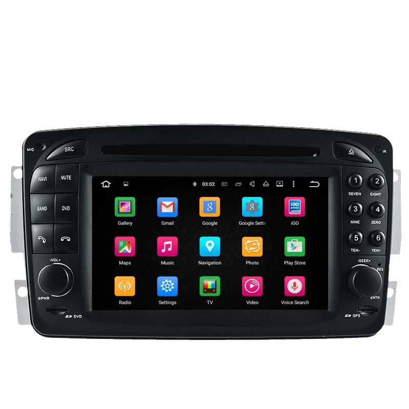Cheap 4G RAM 32G ROM Octa Core Android 9.0 Car Multimedia DVD Player For Benz E-W210/A-W168/SLK-W170/M/ML-W163 1998-2002 6