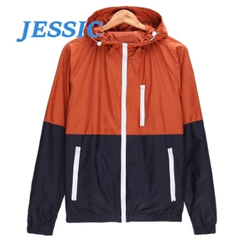 

JESSIC Summer Sun Protection Jacket Men's New Casual Korean Version Of The Large Size Young Student Couple Clothing Jacket Tide