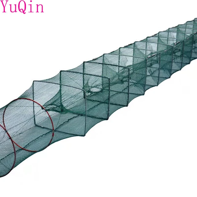 2.5meters fishing net folding portable folding fishing net casting net  crayfish shrimp catcher tank trap Chinese cage net - AliExpress