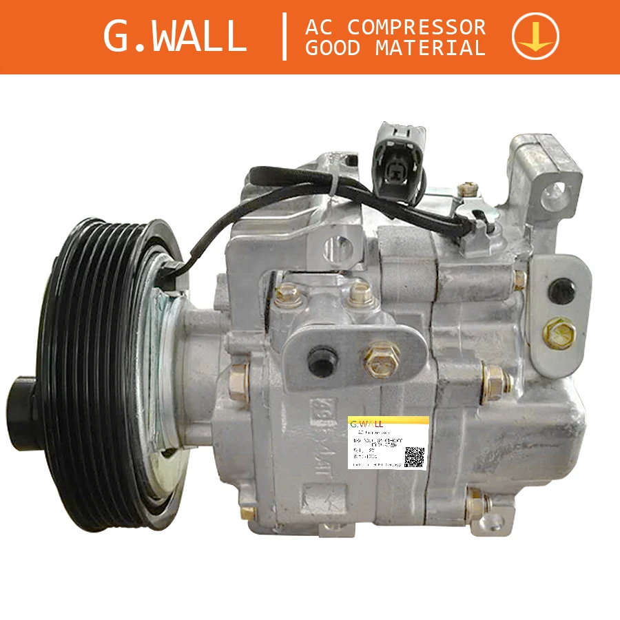 Автоматический компрессор переменного тока для Mazda 6 2.0L 2003-2008 GJ6A-61-K00C H12A1AF4DV H12A1AF4DW