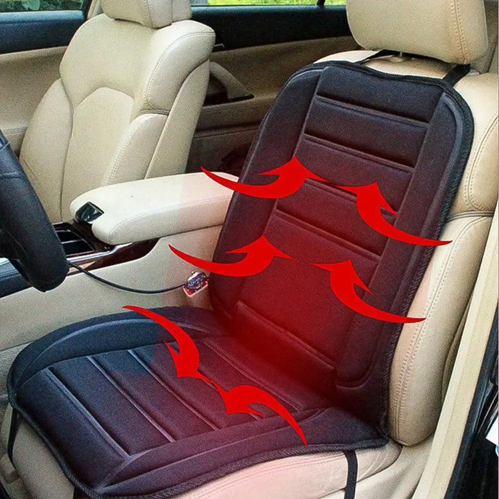 

Universal 12 V Heated Smart Multifunctional Car Seat Heater Heated Cushion Warmer High Medium Low Temp Home Office heating Seat