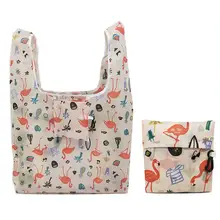 Складная пластиковая сумка для покупок, складные многоразовые сумки, сумка-шоппер для супермаркета, корзина для хранения продуктов, Экологичная сумка для покупок