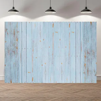 

NeoBack 3x5ft Vinyl Cloth Light Blue Tone weathered floor photo backdrops for photo studio portrait photo backgrounds P1044