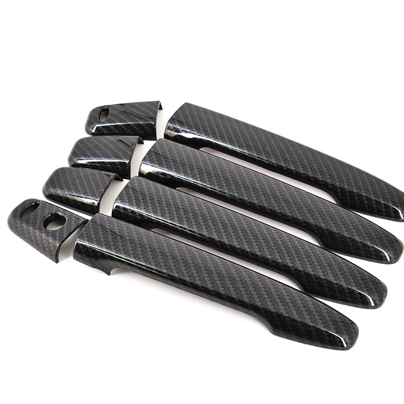 Чехлы из углеродного волокна для боковых дверных ручек Peugeot 4007 2007 2012 2008 2009 2010
