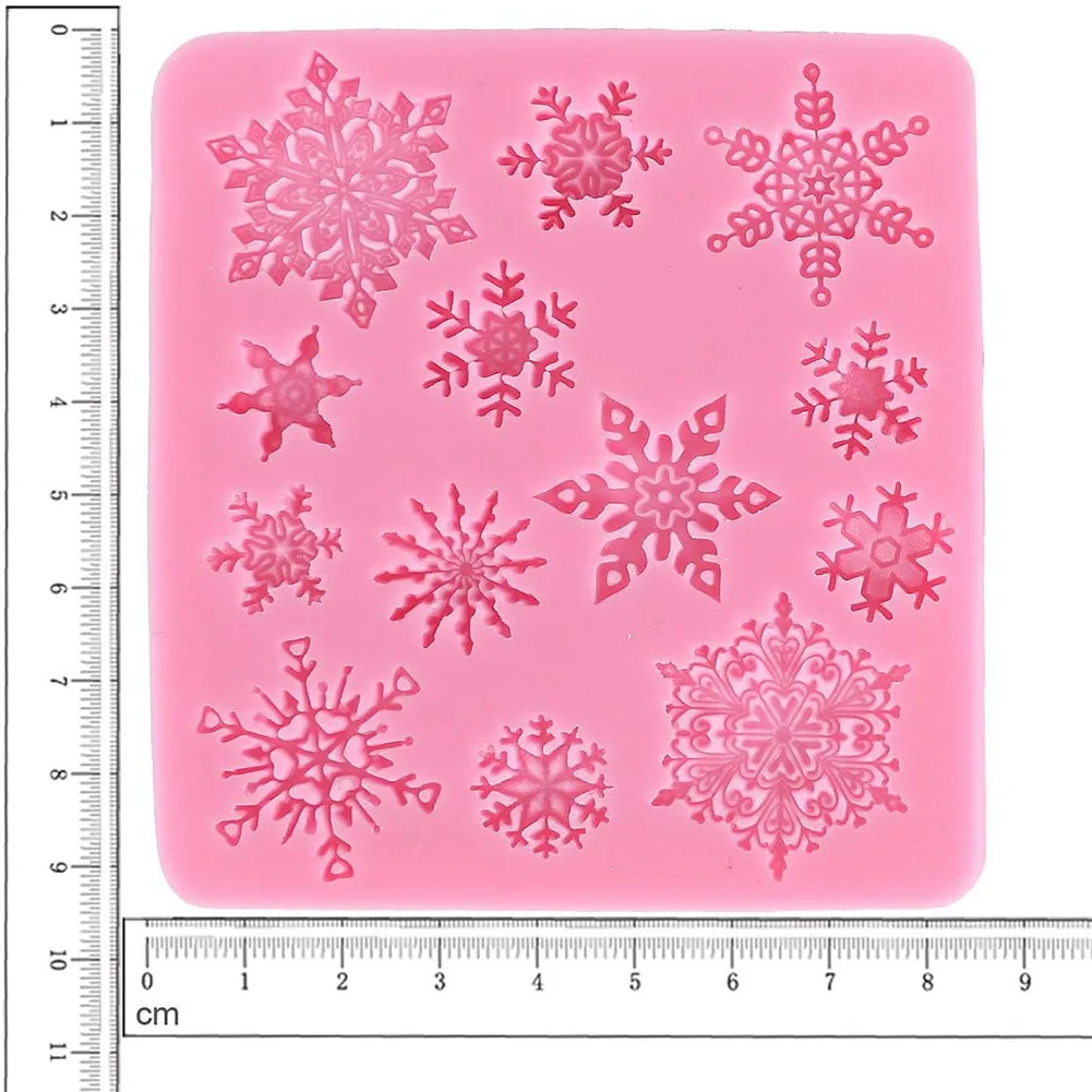 3D Рождественские украшения для руковечерние помадка выпечки инструменты