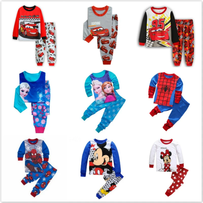 Chico Conjunto De Pijamas De Los Ninos Ropa De Dormir De Dibujos Animados Mickey Coches Anna Pijamas De Spiderman Pijamas Bebe Nino De Algodon De Nina Ropa Conjunto De Ropa Sets De Pijamas Chico Conjunto De Pijamas De Los Ninos Ropa De Dormir De Dibujos Animados Mickey Coches Anna Pijamas De Spiderman Pijamas Bebe Nino De Algodon De Nina Ropa Conjunto De Ropa Sets De Pijamas